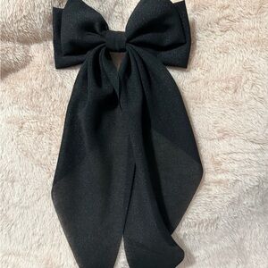 Elegant Black Bow Tie